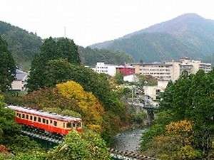 全景(手前花輪線)