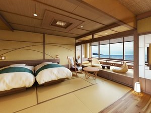 【2026年11月★全面リニューアル】海側客室/一例