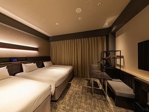 ◆モデレートトリプルルーム(22〜27平米)/バス・トイレがセパレート◆3名様でのご滞在におすすめ!