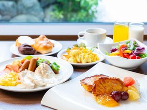 朝食ブッフェ※写真は一例でございます。