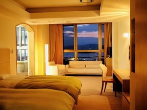 【サンヒルズ三河湾】【展望温泉風呂付】三河湾ビュースイート
