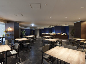 朝食会場