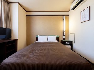 *ダブルルーム:カップル等の二人旅にオススメ。<客室イメージ>