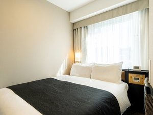 ■スタンダードルーム 2名利用【禁煙室】 広さ11u/ベッド1台(ベッド幅140p)
