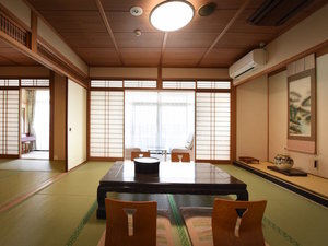 【和室2間のお部屋/一例】ゆとりのある空間でゆったりお過ごしいただけます。