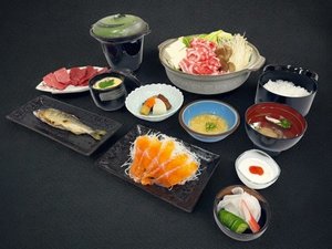 *【夕食(一例)】群馬の地産料理の数々をご提供いたします