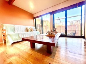 伝統の良さそのままに新しいスタイルを取入れた長屋門メゾネット部屋。一年中快適に過ごせる