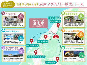 ファミリーにおすすめ周辺観光