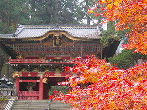 【日光山輪王寺】「二社一寺」と称される天台宗大本山の寺院です。当施設からお車で約6分。