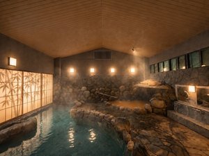 【温泉】岩風呂
