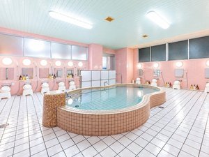 【お風呂】女性大浴場|疲れをゆっくり癒してください。