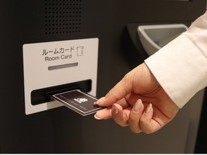 忙しい朝でも自動精算機にルームキーを入れるだけでチェックアウトが出来ます。