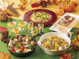 【季節の彩りディナービュッフェ】(イメージ)食欲の秋を満喫♪秋に旬を迎える料理が大集合★