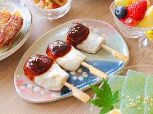 朝食一例 里芋田楽