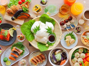 朝食ブッフェ