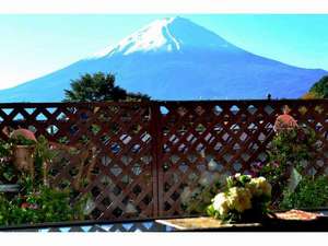 レストランからは富士山一望です!