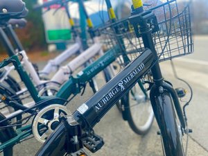 レンタル自転車始めました!ご宿泊のお客様は500円/1台でお貸出しております♪