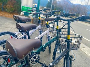レンタル自転車始めました!ご宿泊のお客様は500円/1台でお貸出しております♪