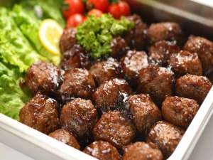 ビュッフェ一例 食べやすい一口サイズにて提供