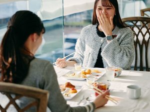 ご朝食ビュッフェ形式♪
