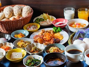 健康朝食ブッフェ