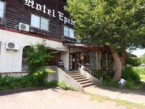 ���|�̏h�G�y���̊O�ώʐ^