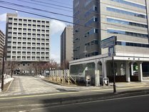 札幌国際ユースホステルの外観写真