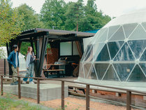 CROCE GLAMPING�̊O�ώʐ^