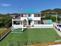 Aoniwa -�ɒ�- AWAJI�b�C�E��E�u�����R�B�̊O�ώʐ^