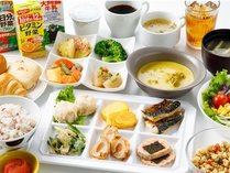 【朝食バイキング】【朝食クチコミ4.5】リピート続出のスリランカカレーと和洋バイキング。