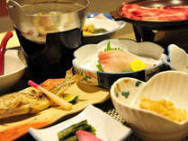 ひのきが香る貸切風呂無料☆1泊2食付き満腹プラン