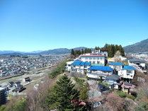 天空の城三宜亭本館の外観写真