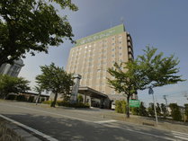 ホテルルートイン水海道駅前の外観写真
