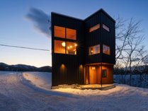 Shred Trees Lodge Niseko�̊O�ώʐ^