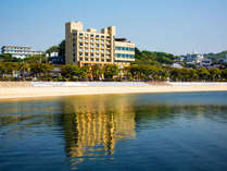 渚のリゾート・吉良竜宮ホテルの外観写真