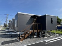 CUBE6 TRAILER HOTEL OARAI�̊O�ώʐ^