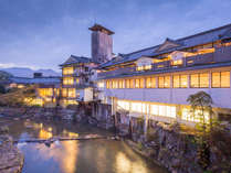 嬉野河畔に佇む日本のリゾート　和多屋別荘の外観写真