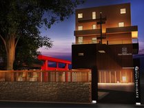 �z�e���x�m�g���C�Q�[�g�̊O�ώʐ^