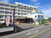 山海温泉　湯元グランドホテル山海館の外観写真