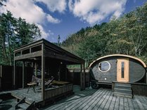 �Ȃ��� CAMP RESORT �����˂邽���̊O�ώʐ^