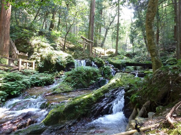 瓜割の滝