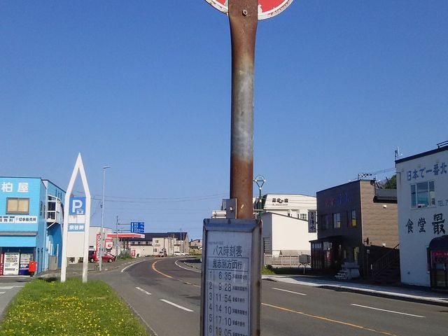 �o�X��_���{�Ŗk�[�̒n�̔�