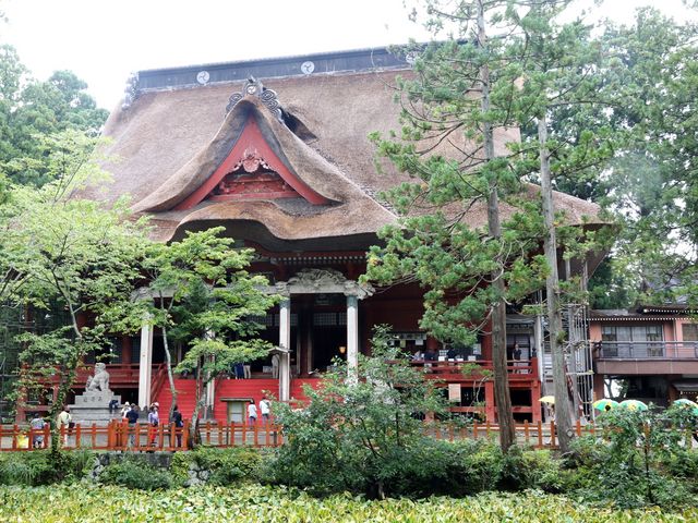 逆輸入 出羽三山神社 七福神 小槌 置物 - 置物