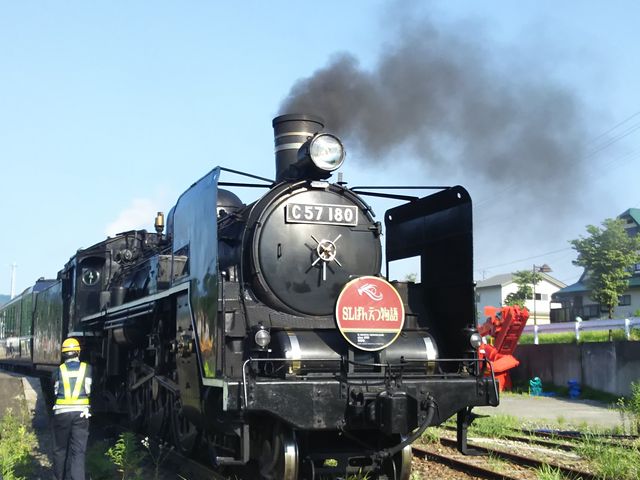 �r���̒�ԉw��_SL�΂񂦂���