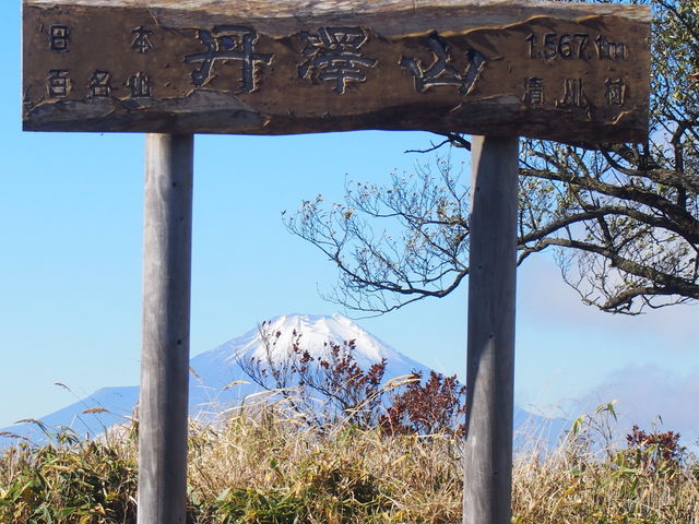 頂上からの眺め_丹沢山