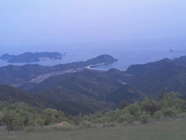 頂上から_鏡山