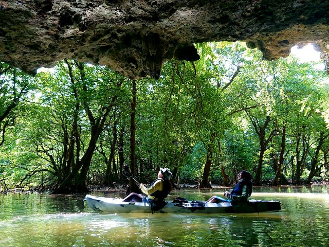 洞窟(鍾にゅう洞のようになっていました)_OHCUS石垣島