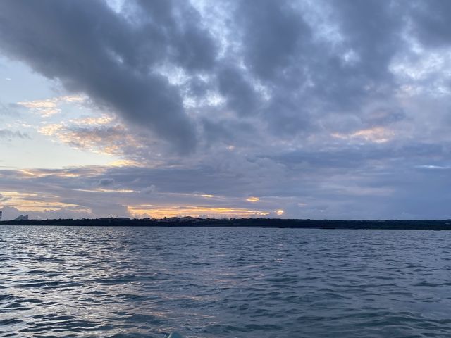 海でのサンセット_OHCUS石垣島