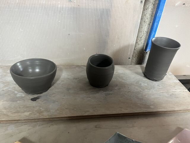 The two pieces are the ones we worked on together_���|�̌����M�������[�@Studio MUSICA