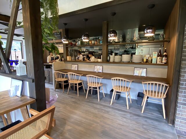 I[vLb`̃JE^[_Azemichi Cafe A[~` JtF